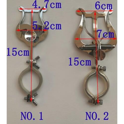 Clarinet Musical Sheet Clip Stainless Steel Oboe Clarinet Lyre