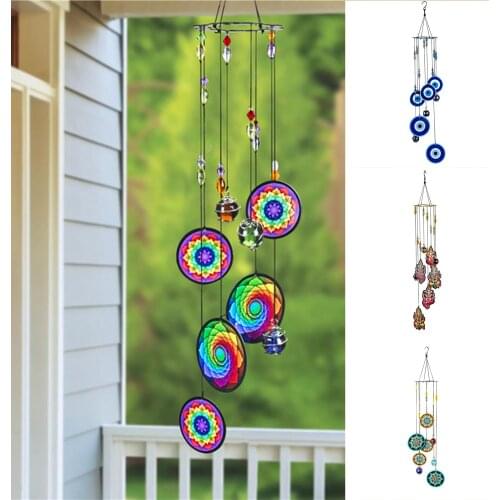 6 Styles Memorial Wind Chimes Outdoor Home Decor Window Hanging Windchimes Ornament Fnegshui Decoration For Patio Balcony Garden