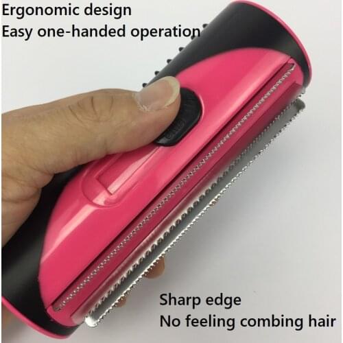 Dog Comb Pet Cats and Dogs Hair Manual Shaving Removal Brush Spring Summer Removal Device To Knot Smooth Comb