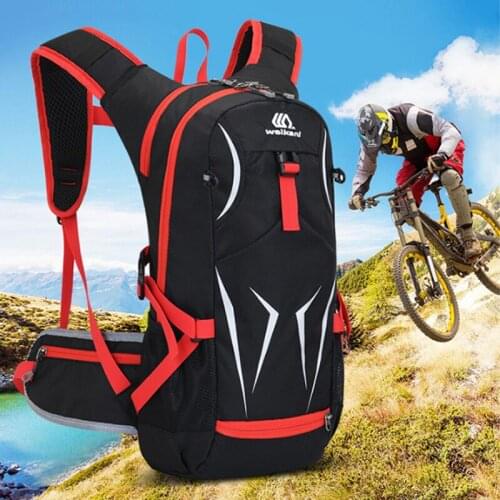 25L Waterproof Bicycle Bag Outdoor MTB Cycling Backpack with Helmet Mesh Storage Bag Climb Hiking Camping Bike Water Backpack