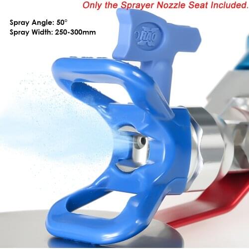 Universal Tool Airless Paint Spray Gun Flat Tip Nozzle Guard Seat For Graco Wagner Paint Sprayer Spray Paint Accessory