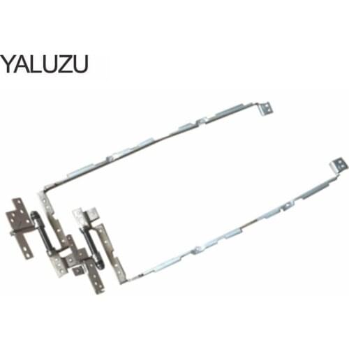 YALUZU New Laptop Lcd Hinges Kit for ASUS X756 X756U X756UX A756 Laptop notebook LCD LED Axis Hinges Loops
