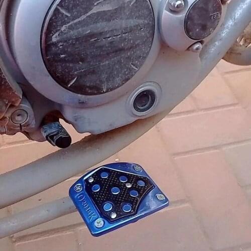 Protective device for brake anti-skid pedal pad cover of motorcycle automatic transmission for Ducati MONSTER 1200 S