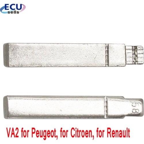 10pcs/lot KEYDIY Universal Remotes Key Flip Blade VA2 for Peugeot, for Citroen, for Renault