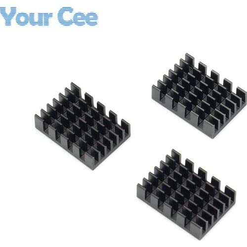 5 pcs 19X14X6mm Radiator Cooler Heat Sink Aluminum Heatsink Cooling Fin for IC Chip LED 19*14*6mm