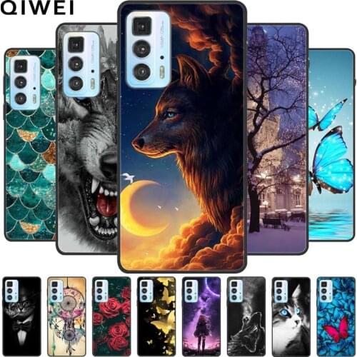 For Moto Edge 20 Pro 5G Case Cartoon Painted Soft Silicone Cover for Motorola Edge 20 Pro Phone Cases Back Shells Edge20 2021