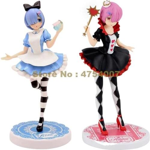 Anime re: life in a different world from zero rem ram action figure collection cute dolls 21cm Toy