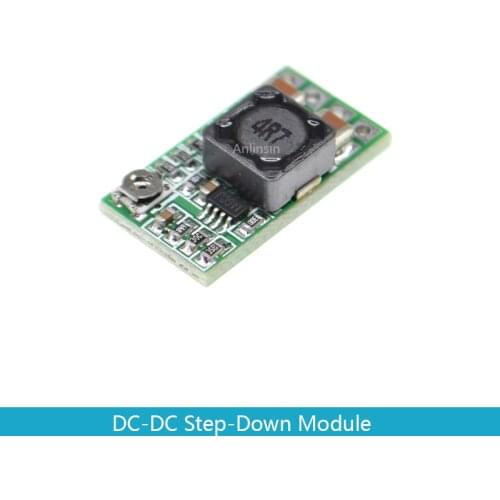 2Pcs Mini DC-DC 12-24V To 5V 3A Step Down Power Supply Module Voltage Buck Converter Adjustable 97.5% 1.8V 2.5V 3.3V 5V 9V 12V