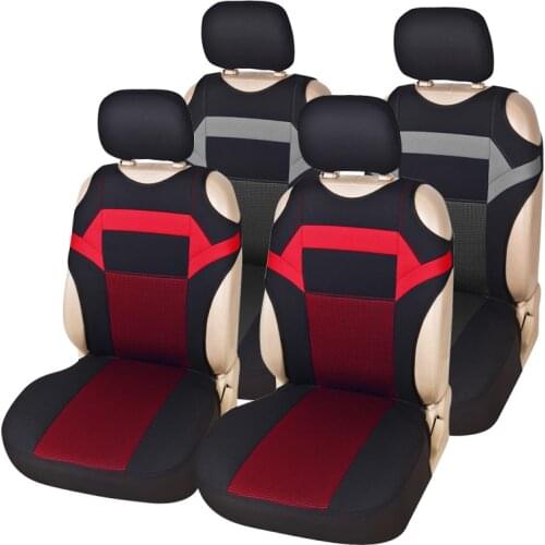 2 Pieces Set T Shirt Design Front Car Seat Cover Universal Fit Car Care Coves Seat Protector for Car Seats Polyester Fabric