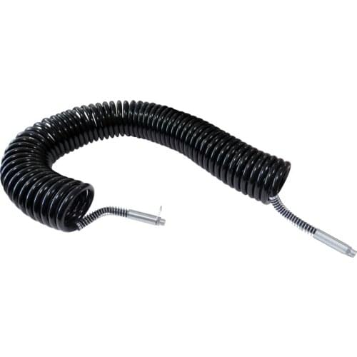 Brio 15m PU Polyurethane Compressor Hose 8x12x15 Coil Spring Tube for Air Compression High Abrassion and Heat Resistance Durable