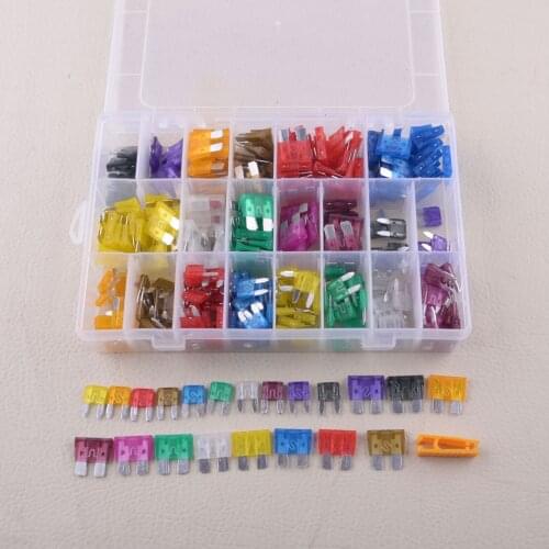 1 Set 32V 2-40A Blade Fuse Assortment Assorted Kit for Universal Cars Trucks Buses SUVs Campers VTTS Accessories