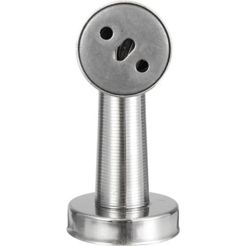 NEW Stainless Steel Avoid No Slamming Back Wall Magnetic Door Stop Stopper Catch 40x80mm