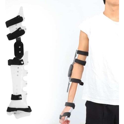 New Orthopedic Brace Adjustable Fixed Elbow Brace Corrective Orthosis Arm Fracture Protector Post Op Support Braces Support