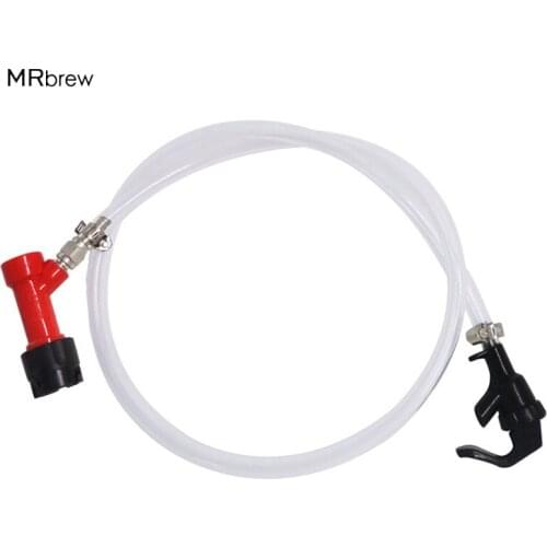Pin Lock Beer Line Assembly Disconnect with Clamps Hoses and plastic Faucet Home brewing