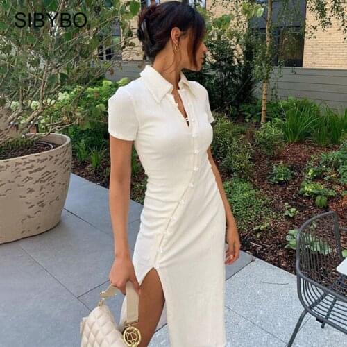 Fashionable Knitted Dresses SIBYBO China
