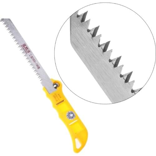 10" 3 In 1 Mini Saw Easy Release Aluminum Saw Hacksaw with Rubber Handle