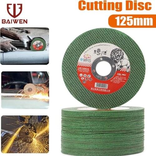 125mm Metal Cutting Disc Angle Grinder Stainless Steel Grinding Sanding Cutting Wheels Double Mesh Ultra-Thin Resin Discs