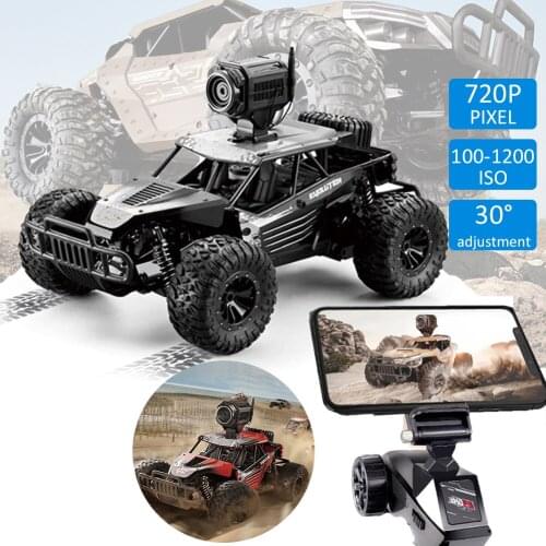 2.4G Remote Control Off-Road w/ 720P Camera(optional) 15MPH High Speed Truck 4WD RC Truck Toy for Boys