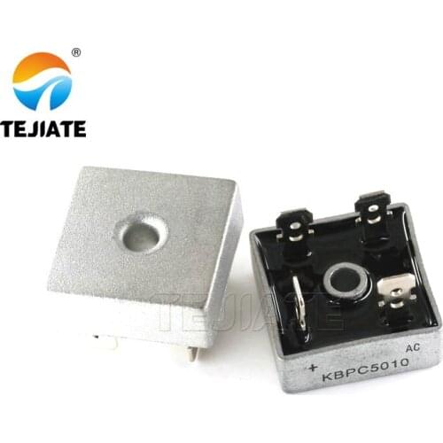 2PCS KBPC5010 diode bridge rectifier diode 50A 1000V KBPC 5010 power rectifier diode electronica componentes
