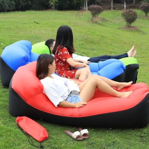 2020 New inflatable Bean Bag Sofa Chair Cover Lounger air sofa Without Filling Air Lazy bag Beanbag Bed Lazy Sofa Beach Bed