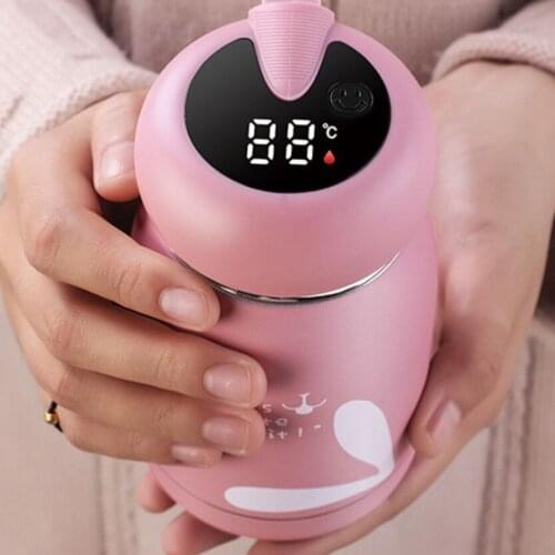 320ml Thermos Cup 304 Stainless Steel Water Bottle Temperature LED Display Thermos Coffee Vacuum Flasks Tea Milk Children Gift