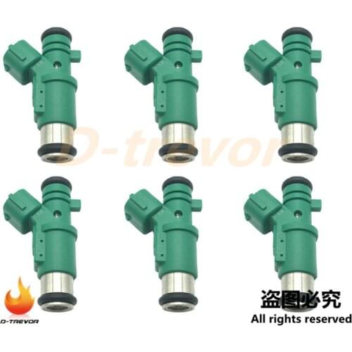 6PCS OEM 01F023 Fuel Injector nozzle For Citroen C3 Nemo Peugeot 206 207 Ranch 1.4L 1984G0 9655833580