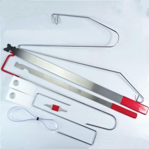9pcs/set Universal Car Door Open Lock Out Repair Tool Kit