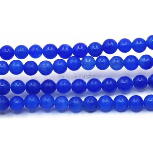 6mm Accessories Dark Blue Crafts Loose Beads Diy Semi Finished Natural Stone Balls Gifts Faceted Jewelry Making Design Wholesale