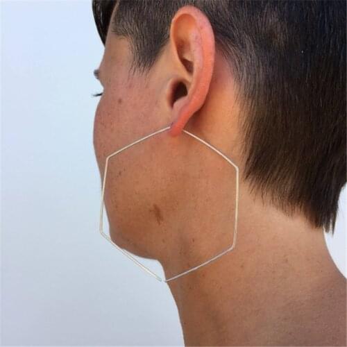 Big Hoop Earrings Handmade Jewelry Gold Filled/Silver Oorbellen Ize Boho Orecchini Pendientes Earrings For Women Brincos