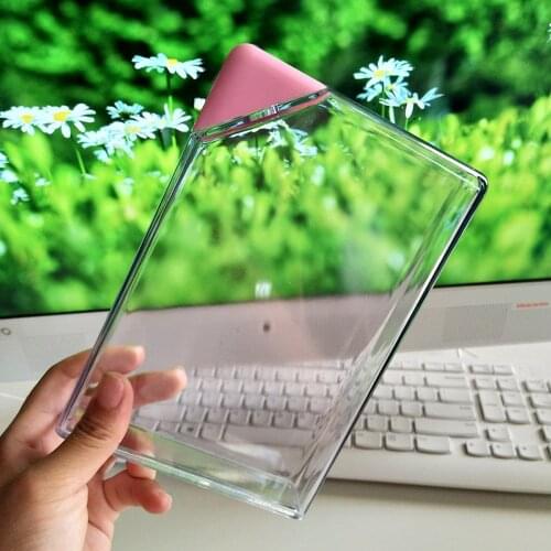 Creative Water Bottle Clear Book Portable Paper Pad Water Bottle Flat Drinks Kettle Leisure Durable Practical Convenience Home