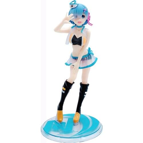 23cm Re:Zero kara Hajimeru Isekai Seikatsu Memory Snow Rem Original Campaign Girl ver Original Collection Pvc action Figure