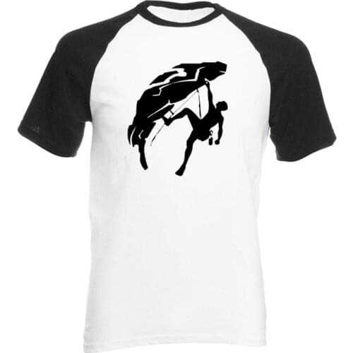 Summer New Eat Sleep Climber T Shirt Men Fashion Style Crew Neck Short Sleeve T-shirt Evolution Climb Print Tops Tees EU Size