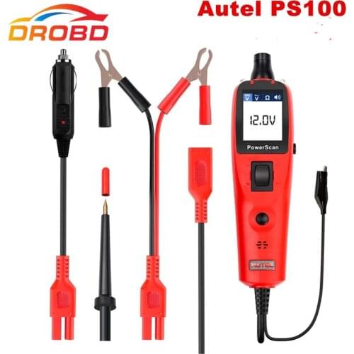 Autel PowerScan PS100 Electrical System Diagnostic Tool OBD2 Scanner PS100 Power Scan PS100 Car Auto Circuit Tester