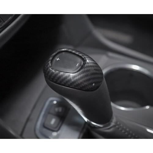 Fit For Chevrolet Equinox 2017+ Car Interior Gear Shift Knob Head Cover Trim Styling Sticker Decoration Ring