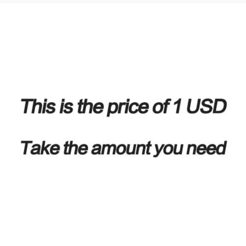 Special link for balance amount agio difference of prices Shipping costs Freight