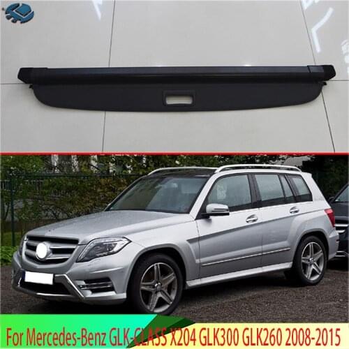 For Mercedes-Benz GLK-CLASS X204 GLK300 GLK260 2008-2015 Aluminum alloy & cloth Rear Cargo screen Cover Trunk Screen