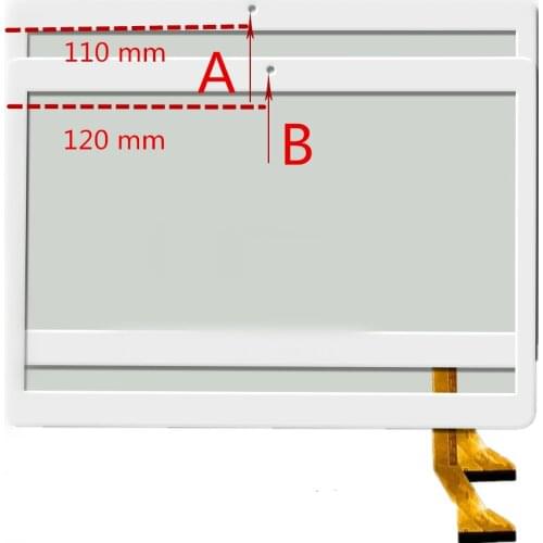 10.1 Inch Black touch screen For YELLYOUTH 10 3G Tablet PC capacitive touch screen panel repair replacement parts