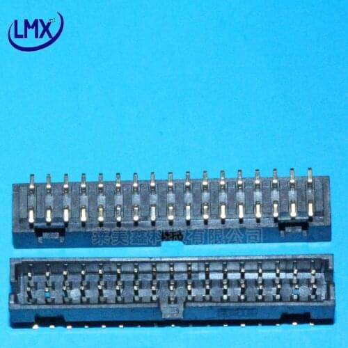 20pcs DC3 34Pin 2.0mm double row smd pin 2*17pin Shrouded Male Header Connector