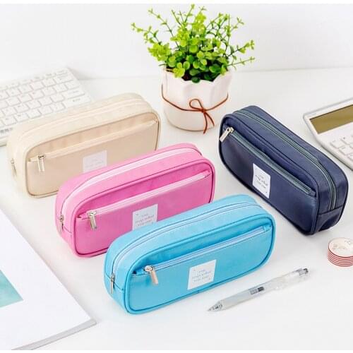 Large Capacity Pencil Case Kawaii Pencilcase School Pen Case Supplies Pencil Bag School Box Pencils Pouch Stationery