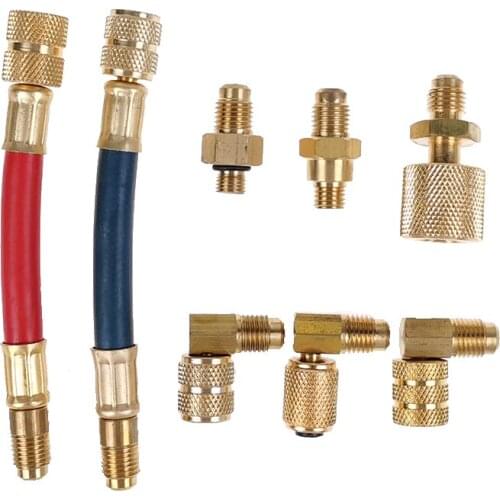 HOT New Automotive Air Conditioning Adapter CH-138 Multi Purpose Adapter R134a R12 Multifunction Connector Refrigeration Tools