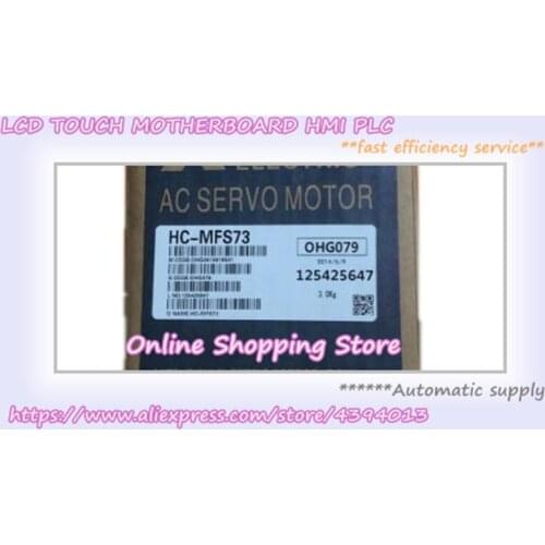 HC-MFS73 HC MFS73 AC SERVO MOTOR 2.4NM 3000rpm 200V 5.1A 750W New