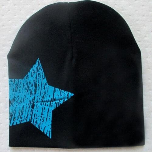 Cute Baby Kid Toddler Stars Printed Hat Soft Warm Cotton Girl Boy Beanie Caps New