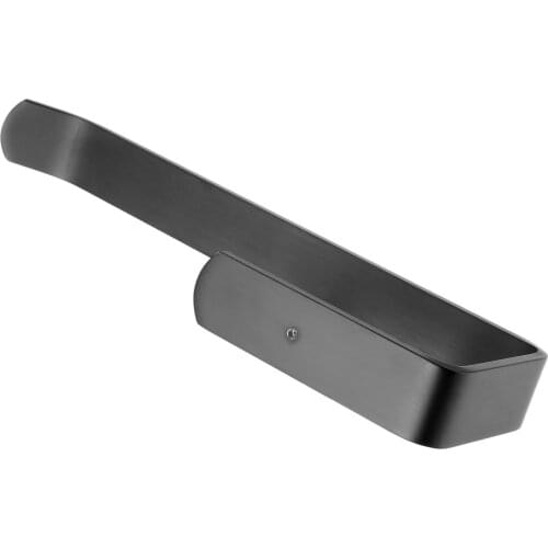 Bathroom Hardware Set Matt Black 304 Stainless Steel Clothes Hook Toilet Paper Holder Single Towel Bar Screwed