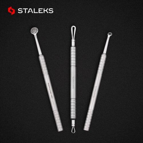 STALEKS Acne Needle Set Beauty Salon Dedicated Acne Squeezing Tool to Remove Blackheads and Acne Squeezer Set