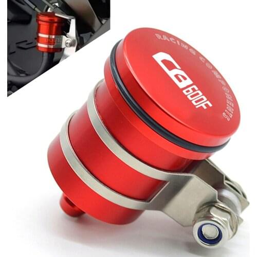 Motorcycle Brake Fluid Reservoir Clutch Tank Fluid Cup for honda Hornet CB600F 1998 1999 2000 2001 2002 2003 2004 2005 2006