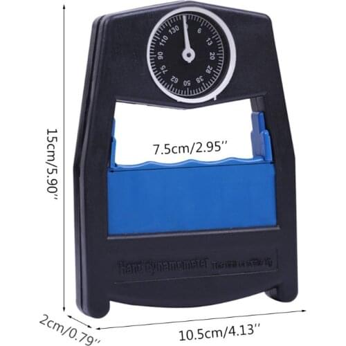 Hand Dynamometer Grip Power Strength Meter Force Measurement Tool 130kg/287lbs Q84C
