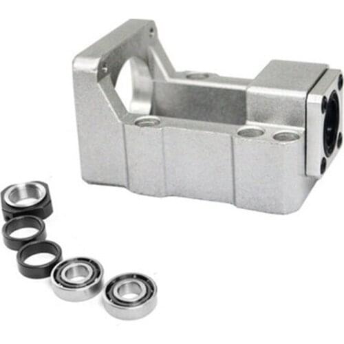 Stepping servo motor integrated seat 1/2 PCS support seat bearing 12/15 motor fixed seat, used to support the motor level