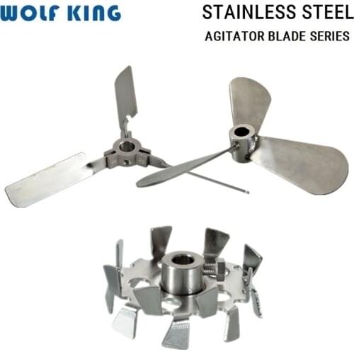 SUS 304 Steel Paint Fold Propeller,Agitator Blade, Folding Stirer For Mixer Machine,Plate Stir Dispersion Blade Agitator Disk