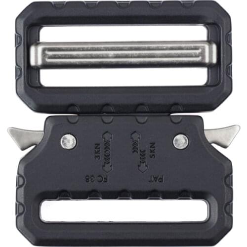 Tactical Belt Buckle 38mm Military Nylon Belt Buckle Mens quick release Buckle Nylon Mesh Belt Double Buckle