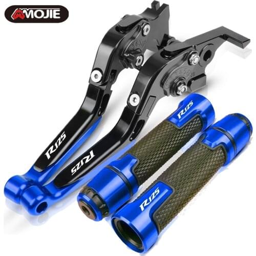 For YAMAHA R125 YZF-R25 2015 2016 2017 2018 2019 Motorcycle Accessories Extendable Brake Clutch Levers Handlebar Hand Grips R125